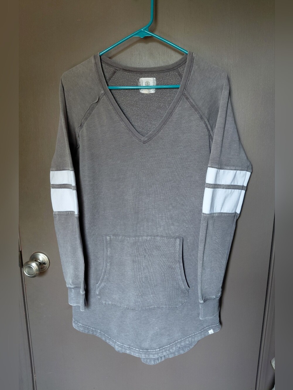 Element Chill Long Sleeve Raglan Fleece Tunic Dress